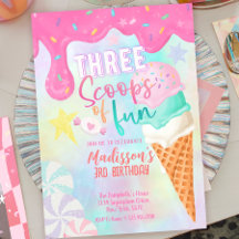 Drie scoops van plezier