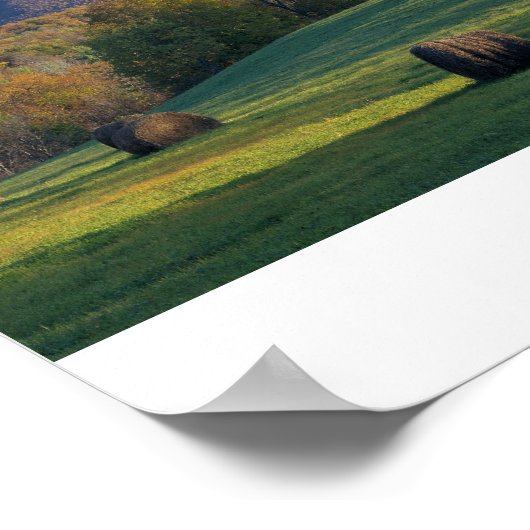 Drie seizoenen, Mt Mansifield, Vermont Poster (Hoek)