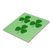 Drie Shamrocks Tegeltje (Zijkant)