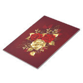 Drie Sieradenrozen Notitieblok (Schuin)