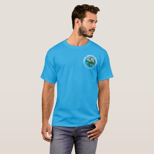 Drie Sisters Springs (rd) T-shirt (Voorkant volledig)