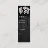 Drie Skulls Mini Visitekaartje (Voorkant)