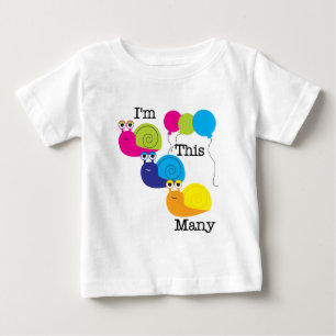 Drie slakken Ik ben zo veel Tshirts en geschenken