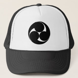 Drie slakkenhuisjes draaiend met de klok mee (Suga Trucker Pet