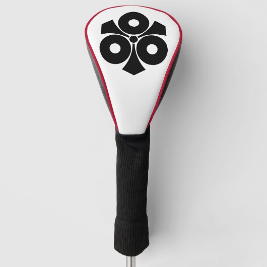 Drie slangogen met zwaarden golfheadcover (Voorkant)
