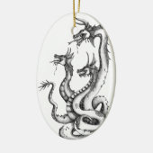 Drie soorten Hydra-ontwerp Keramisch Ornament (Links)