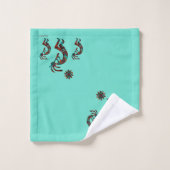Drie Southwest Kokopelli Bath-handdoekset Bad Handdoek (Wasdoekje)