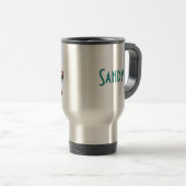 Drie Southwest Kokopelli Travel Mug Reisbeker (Voorkant rechts)