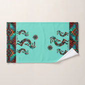 Drie Southwest KokopelliTowel Bad Handdoek (Handdoek)