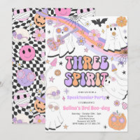 Drie Spirit Halloween Groovy Ghost 3rd Birthday