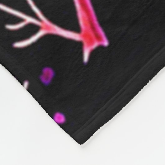 Drie Spooky Halloween Ghosts Design Fleece Deken (Hoek)