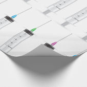 Drie spuiten cadeaupapier