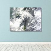 Drie sterke stormen canvas afdruk (Insitu (Houten vloer))