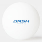 Drie sterren Dash Ping Pong Ball (Achterkant)