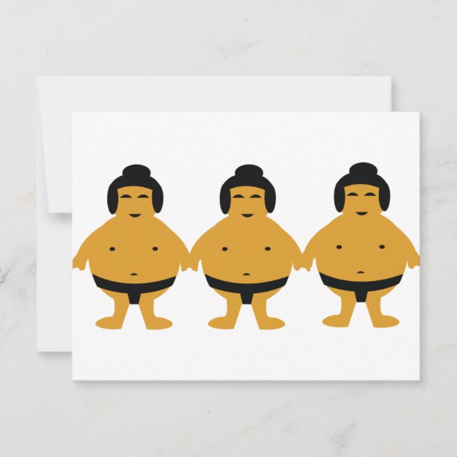 drie sumos-pictogram (Voorkant)
