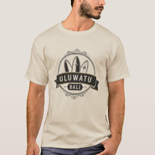 Drie Surfboards Uluwatu Bali Indonesië T-shirt