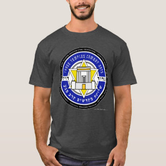 Drie tempels gevechtskunsten t-shirt