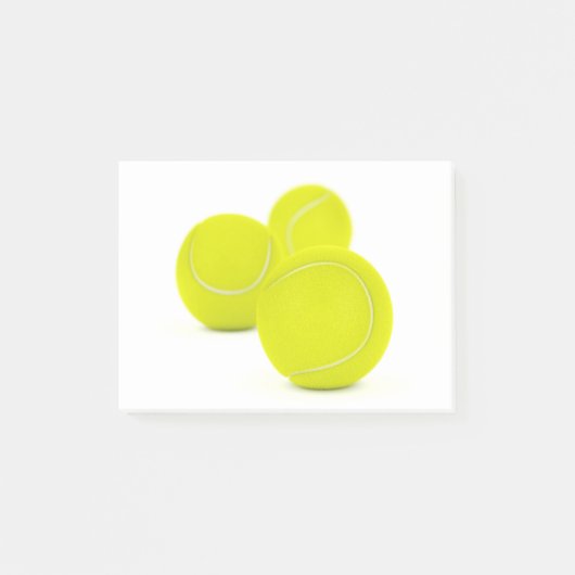 Drie tennisballen post-it® notes (Voorkant)