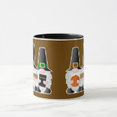 Drie Thanksgiving pelgrim kabouters Mok (Midden)