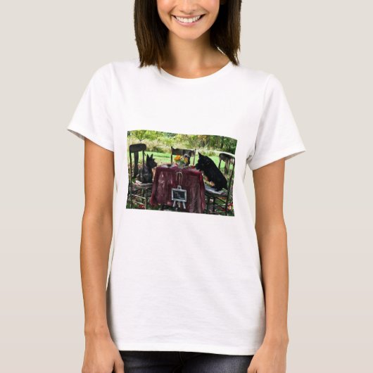 Drie thee t-shirt (Voorkant)