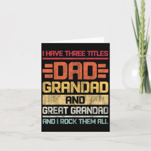 Drie titels Papa Opa & Opa en ik Kaart
