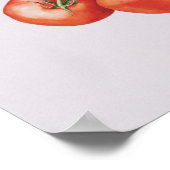 Drie tomaten op de wijnstok 1997 poster (Hoek)