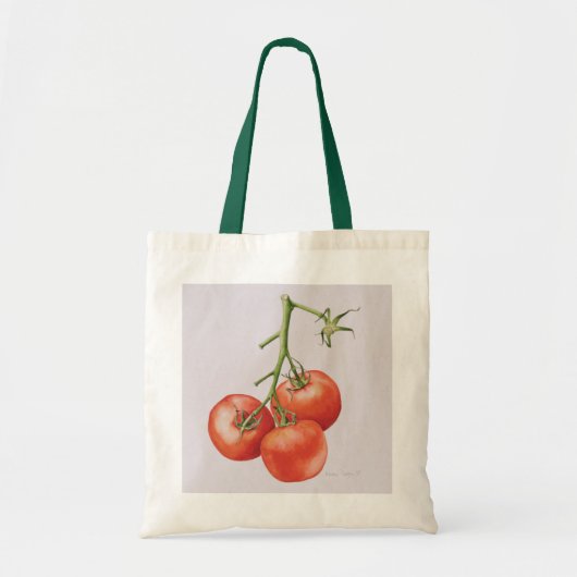 Drie tomaten op de wijnstok 1997 tote bag (Voorkant)
