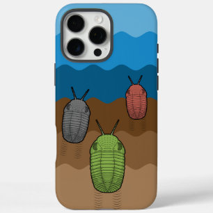 Drie Trilobiet reizigers- Paleontologie iPhone 16 Pro Max Hoesje