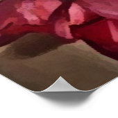 Drie  tulpen afdrukken poster (Hoek)