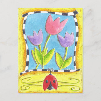 Drie Tulpen Briefkaart
