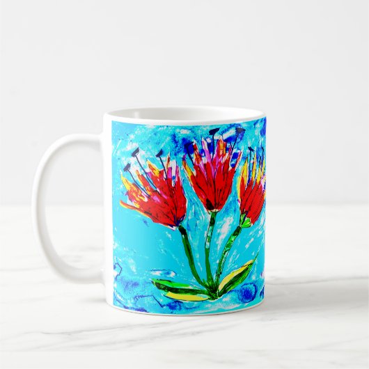 Drie tulpen koffiemok (Links)