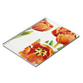 Drie tulpenstudies in een zeker jaar 2013 notitieboek (Linkerzijde)