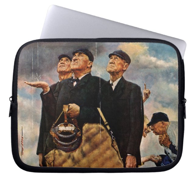 Drie Umpires Laptop Sleeve (Voorkant)