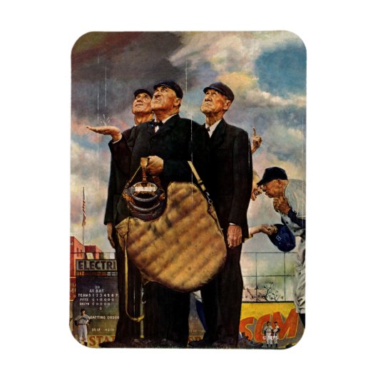 Drie Umpires Magneet (Verticaal)