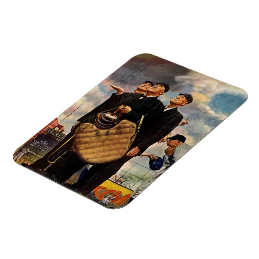 Drie Umpires Magneet (Linkerzijde)