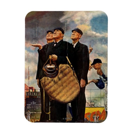 Drie Umpires Magneet (Verticaal)