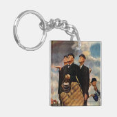 Drie Umpires Sleutelhanger (Voorkant Links)