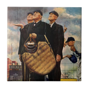 Drie Umpires Tegeltje