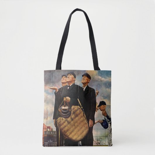 Drie Umpires Tote Bag (Voorkant)