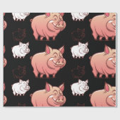 Drie varkens inpakpapier (Vlak)