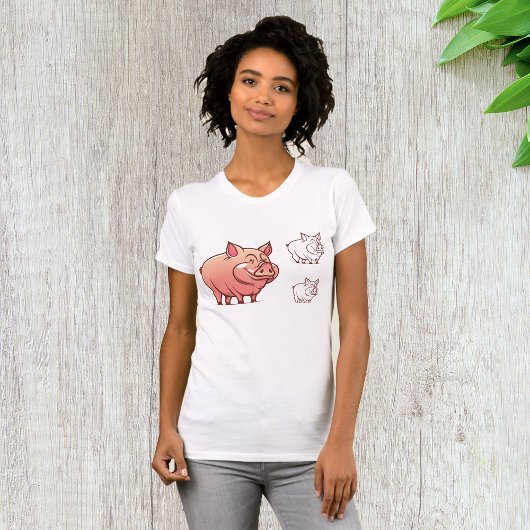 Drie Varkenshirt T-shirt