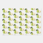 Drie vellen pakpapier - Sinaasappels peren (Voorkant 3)