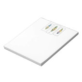 Drie veren notitieblok (Gedraaid)