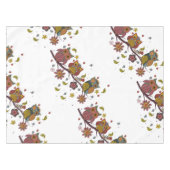 Drie verschuldigd op filiaal tafelkleed (Voorkant (Horizontaal))