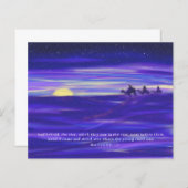 Drie verstandige mannen waterverf Gepersonaliseerd (Voorkant / Achterkant)