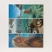 Drie Verticale Streep Boho Foto 16x20 Legpuzzel (Verticaal)