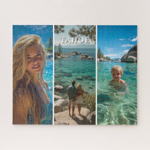 Drie Verticale Streep Boho Foto 16x20 Legpuzzel