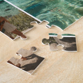 Drie Verticale Streep Boho Foto 8x10 Legpuzzel (Zijkant)