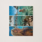 Drie Verticale Streep Boho Foto 8x10 Legpuzzel (Verticaal)