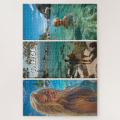 Drie Verticale Strepen Boho Foto 20x30 Legpuzzel (Verticaal)
